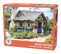 Mr. Broccoli Beach Cottage Jigsaw Puzzle, 1000 Pezzi, 68 x 48 cm