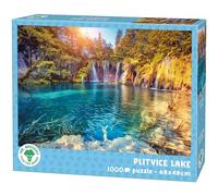 Mr. Broccoli Puzzle Lago di Plitvice 1000 Pezzi Cascate con Acqua Chiara