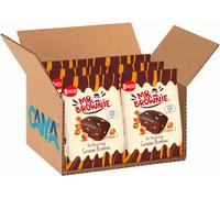 Mr. Brownie Caramel Brownies Tortine al Cioccolato con Pezzi di Caramello, Nuovo Gusto 2025, 200g [CAIYA Box con 6 Confezioni]