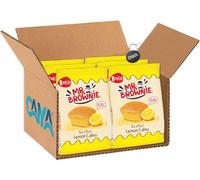 Mr. Brownie Lemon Cakes Brownies Tortine Soffici con Aroma di Limone 200g [CAIYA® BOX da 6 Confezioni]