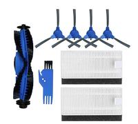 MR.BURGH Kit di Ricambi per Robot Aspirapolvere, Materiali di Consumo Hepa, Kit di Sostituzione del Pennello Centrale Filtrante, Adatto per Cecotec Conga 1790 Series