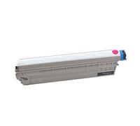 MR CARTRIDGE Toner Compatibile per Oki C831 C811 C841 Magenta 10k 44844506