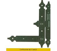 Mr Cas Cerniera Ferro Battuto 6264 cm 25 Pezzi 4 E6264 CM25