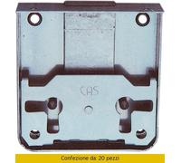 Mr Cas Serratura 1 / 2 Scatola per Mobili mm 20 Pezzi 20 22+CHIAVE