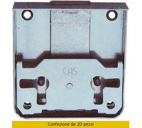 Mr Cas Serratura 1 / 2 Scatola per Mobili mm 25 Pezzi 20 22+CHIAVE
