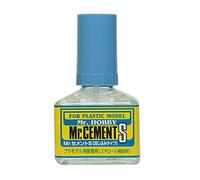Mr. Cement S Bottle NET.40ml Gundam Hobby (Brush Type)