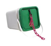 Mr. Chain Catena a barriera in plastica, rosa di sicurezza, diametro maglie 5,5 cm, lunghezza 160 piedi (50025-P)