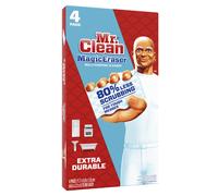Mr. Clean Magic Eraser, spugna per la pulizia e scrub extra resistente, confezione da 4 (1 pezzo)