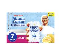 Mr. Clean Magic Exponer Sponge Baglier Speciatore per la sapone e detergente per vasca 2 in 1 bagno 7ct