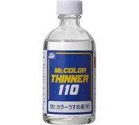 MR. COLOR THINNER - DILUENTE Colori Mr Hobby Diluenti 110ML T-102