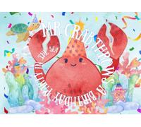 Mr. Crab Throws a Birthday Party in the sea:: Interactive Ocean Adventure with Party Choices, Games, and Fun Activities