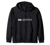 Mr. Crypto Matching Cryptocurrency Husband & Wife Crypto Felpa con Cappuccio