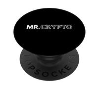 Mr. Crypto Matching Cryptocurrency Husband & Wife Crypto PopSockets PopGrip Adesivo