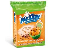 Mr. Day 6 Muffin Senza Glutine Con Pepite di Cioccolato Fondente