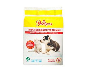 Mr Dickens 13066, Tappetini Assorbenti, 60 x 90 cm, confezione da 10 unità