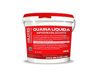 MR.DYES - Guaina Liquida Impermeabilizzante - Membrana Monocomponente Multisupporto, Vari Colori e Formati, Gomma Liquida per Tetti e Terrazzi. (6 KG, GRIGIO)