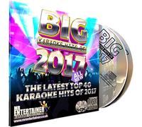 Mr Entertainer ALL NEW Big Karaoke Hits of 2017 - Double CD+G (CDG) Pack. 40 Top Chart Songs. hit-parade karaoké