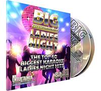 Mr Entertainer Karaoke - r Entertainer Big Karaoke Hits of Ladies Night - Double CD+G (CDG) Pack. 40 Top Female Girls Songs. canzoni femminili