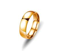 Mr.Fashion Emozione pura: anello di coppia in acciaio al titanio | design fresco e semplice anello in acciaio al titanio di nicchia donna, No.12, Metallo, Nessuna pietra preziosa