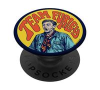 Mr.Furley Team Furley Retro Three's Company Funny Throwback PopSockets PopGrip Adesivo