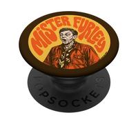 Mr.Furley Team Furley Retro Three's Company Funny Throwback PopSockets PopGrip Adesivo