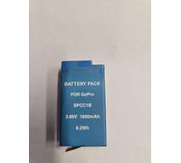 Mr. Gadget Solution SPCC1B - Batteria di ricambio/compatibile con fotocamera (G-o-P-r-o MAX) da 1600 mAh, prolunga il tempo, resistente al freddo e ricarica più veloce
