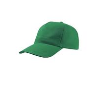 Mr. Gadgets Cappello per Bambini con Visiera - Regolabile 100% Cotone - Padel Baseball Tennis Sport e Tempo Libero (Verde)