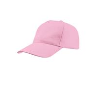 Mr. Gadgets Cappello per Bambini con Visiera - Regolabile 100% Cotone - Padel Baseball Tennis Sport e Tempo Libero (Rosa)