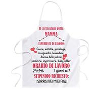 Mr. Gadgets Grembiuli da Cucina Festa della Mamma Vari Modelli disponibili anche personalizzabili