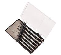 Mr.Gadget's Solutions Set di 6 cacciaviti di precisione, in acciaio temprato, punte magnetiche, Phillips e scanalate, con custodia