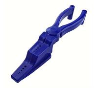 Mr.Gadget's Solutions - Supporto per chiodi per martellare | Pinze di sicurezza in plastica riutilizzabili con 11 fori | Guida protettiva per unghie e strumento per manomissione per la lavorazione del