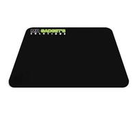 Mr. Gadget's Solutions Tappetino per mouse in tessuto nero tinta unita con retro in schiuma per PC desktop per computer portatile