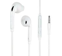 Mr. Gadget's Solutions® Universale Cablato 3.5mm spina In-Ear Auricolari Cuffie Con Microfono Per Galaxy Phone UK - Bianco