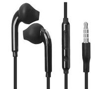 Mr. Gadget's Solutions® Universale Cablato 3.5mm spina In-Ear Auricolari Cuffie Con Microfono Per Galaxy Phone UK - Nero