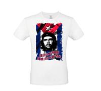 Mr. Gadgets T-Shirt Maglietta Che Guevara - Bandiera Cubana (Taglia L)