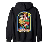 Mr. Giggles Cursed Toys Sarcastic Retro Funny Adult Humor Felpa con Cappuccio