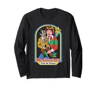 Mr. Giggles Cursed Toys Sarcastic Retro Funny Adult Humor Maglia a Manica
