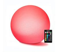 MR.GO Palla Impermeabile 40 cm, Lampada Sfera LED Multicolore con Telecomando 16 RGB Regolabili