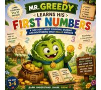 Mr. Greedy Learns His First Numbers: A Fun Counting Adventure for Kids Ages 3-5 About Numbers, Sharing, and Learning What Really Matters