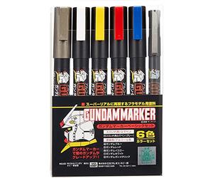 Mr. Hobby Gundam Marker GUNDAM MARKER GMS-105 SET di 6