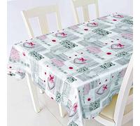 Mr.Hule, Tovaglia 200x140 cm Ciro, Tovaglia 100% PVC Antimacchia, Impermeabile e resistente a tutti i tipi di liquidi