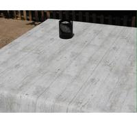 Mr.Hule, Tovaglia 300 x 140 cm doghe in legno, tovaglia in 100% PVC antimacchia, impermeabile e resistente a tutti i tipi di liquidi