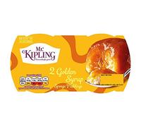 Mr. Kipling Exceedingly Good 2 Golden Sciroppo Sponge Budini 2 x 95g (confezione da 4 x 2x95g)