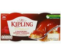 Mr Kipling Exceedingly Good 2 Pudines de frambuesa 95 g (paquete de 8)