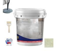 Mr Material 1 Rust Paint, Mr Material Floor Paint, Mr.Material 1 Epoxy Floor PaintS, Epoxy Colored Sand FloorPaint, Quick-Dry Anti-Slip Water-Based FloorPaint, for Interior Exterior (Yellow)