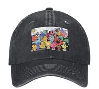Mr. Men Little Miss Berretto da Baseball Running Hippie Cappello Trucker Lavato Regolabile Unisex Uomini Fashion Design Cappellini da Baseball