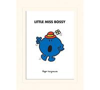 Mr Men & Little Miss Bossy stampa, 30 x 40 cm, multicolore