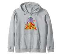 Mr. Men Little Miss Naughty Autumn Leaves nel caso Felpa con Cappuccio