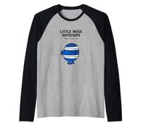 Mr. Men Little Miss Whoops Maglia con Maniche Raglan