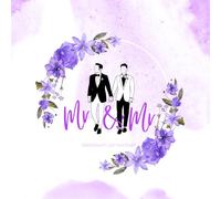 Mr & Mr Gästebuch zur Hochzeit: Hochzeitsgeschenk für das Brautpaar | Rate-Spiel, Erinnerungen, persönliche Widmungen und Fotos | >75 Gäste